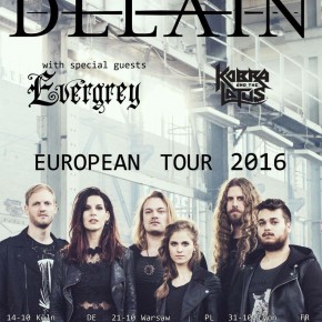 Delain + Evergrey til Pumpehuset!