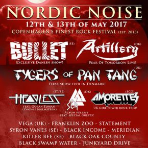Nordic Noise 2017 er klar med line up!