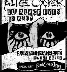 Alice Cooper & Black Stone Cherry til Royal Arena