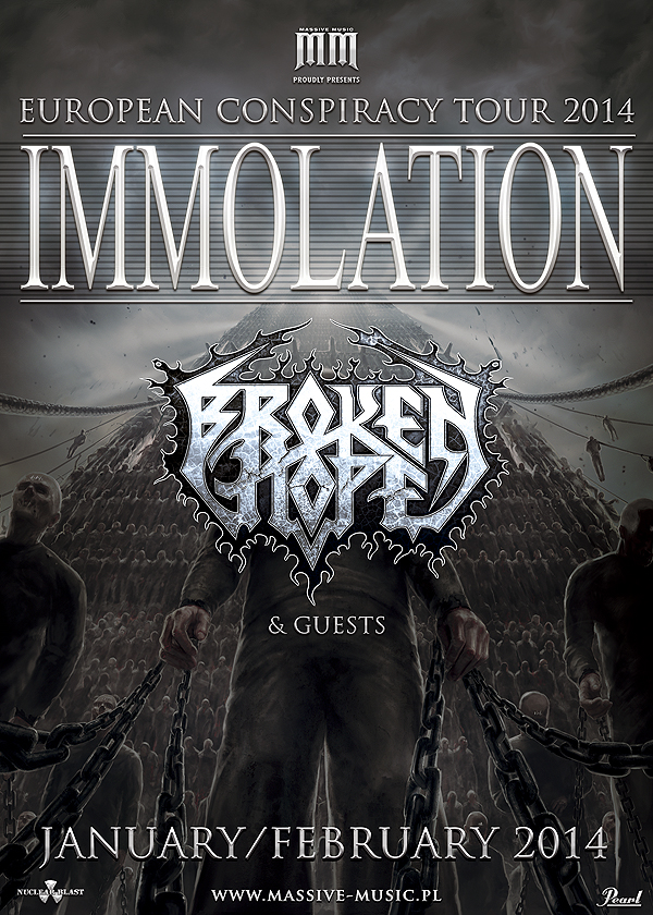 Immolation Poster Kingdom Of Conspiracy
