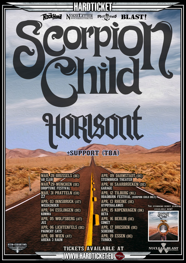 Scorpion Child - Tourflyer 2014