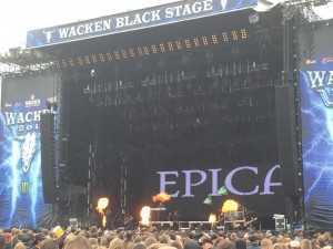 Epica på Wacken. Foto: Weiss