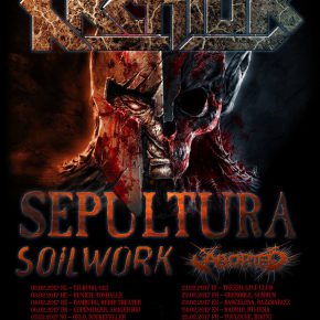 Kreator (+ Sepultura, Soilwork, Aborted) til Amager Bio